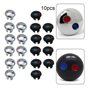 10pcs Faucet Sign Hot Cold Water Sign Mixer Tap Indicate Tap Handle Water Sign - Picture 1 of 15
