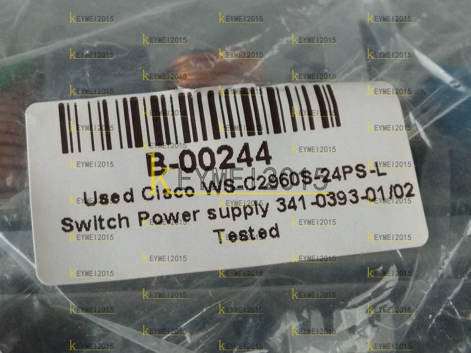 Used Cisco Switch Power supply 341-0393-01/02 WS-C2960S-24PS-L - Image 1 of 1