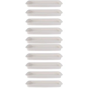  2 PCS Flower Pot Saucers Rectangular Orchid Pots Rectangle Planter Tray - Picture 1 of 12