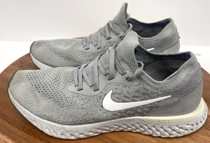 NIKE EPIC REACT FLYKNIT GRIGIO DONNA TAGLIA 9 SCARPE DA CORSA - Foto 1 di 15
