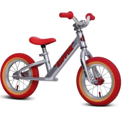 SE Racing BMX Bike, OLDSCHOOL GT BMX MICRO RIPPER BALANCE BIKE SILVER NEW - Image 1 of 3