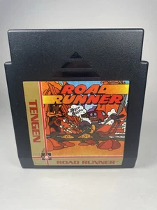 Road Runner (Nintendo Entertainment System, 1989) Tengen NES Black Cart Only - Bild 1 von 3