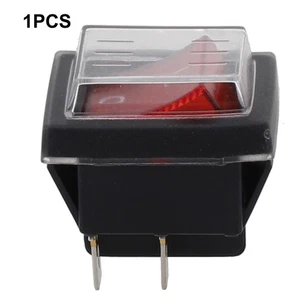 Illuminated Rocker Switch Easy Installation Instrumentation Red Light Indicator - Picture 1 of 12