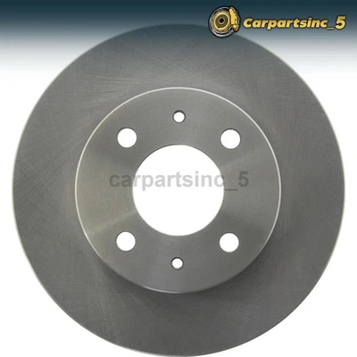 1 Front Brake Rotor for Nissan Tsuru 1.6L 1988-2006 2016 2017 - Image 1 of 4