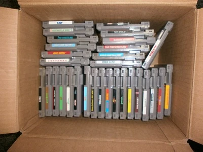 Huge Lot of 46 Nintendo NES Games - GOOD TITLES ALL WORKING - Image 1 of 4