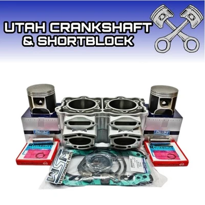 Resleeved STD Sea-Doo 951 DI 6 Port Cylinder 290923718 03-07 Pistons Gaskets - Image 1 of 2