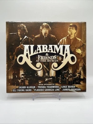 Alabama & Friends : At the Ryman (CD+ DVD) Brand New Sealed - Image 1 of 4
