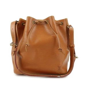 Louis Vuitton Epi Leather Petit Noe Shoulder Bag Zipang Gold M44108 Used F/S - Picture 1 of 24