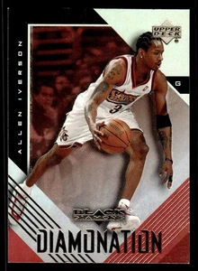 1999-00 Upper Deck Black Diamond - Diamonation Allen Iverson #D6 - Picture 1 of 2