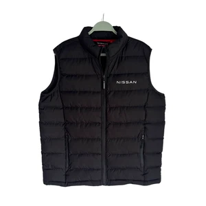 Men's Size L | Nissan Official Product | Black Puffer Vest. - Picture 1 of 2