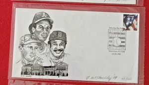 Baseball Hall of Fame Induction Day Cover Cooperstown Station 7 26 09  33/100 - Picture 1 of 2