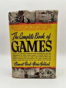 The Complete Book Of Games By Clement Wood & Gloria Goddard Hardcover 1940 - Picture 1 of 6