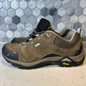 Ahnu Montara II wasserdichte Vibram-Wanderschuhe aus Leder braun schwarz Damen 10 - Bild 1 von 21