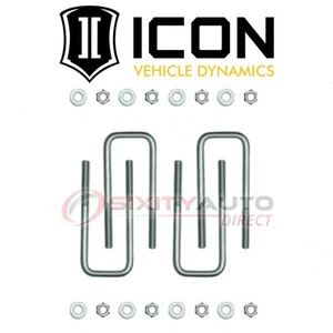 ICON Rear Leaf Spring Axle U-Bolt Kit for 2000-2019 Toyota Tundra - vu - Picture 1 of 5
