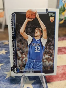2025-2026 Topps NBA Flagship Rookie - Cooper Flagg #201 Dallas Mavericks RC - Picture 1 of 2