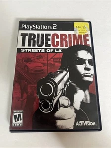 True Crime: Streets of L.A. (Sony PlayStation 2, 2003) CIB mit Handbuch getestet! - Bild 1 von 7