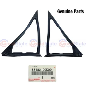 Genuine LandCruiser HZJ79 Single Cab Front 1/4 Vent Window Weatherstrip Set - Picture 1 of 5