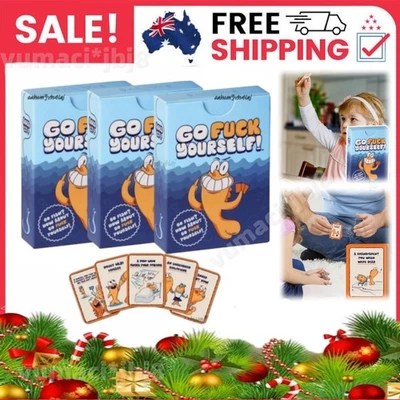 Go Fu*k Yourself The Adult Go Fish Game You've Always Wanted Hilarious Card Game - image 1 of 4