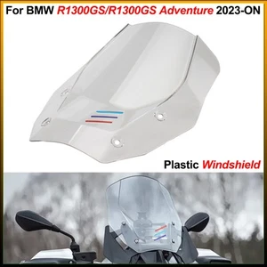 Plastic Windshield Windscreen Wind Deflector - For BMW R1300GS/Adventure 2023-ON - Picture 1 of 13