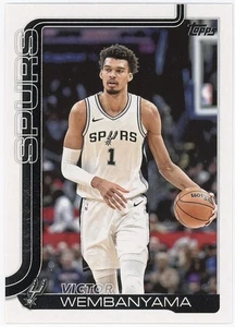 2025-26 Topps #195 Victor Wembanyama San Antonio Spurs Basketball Karte - Bild 1 von 1