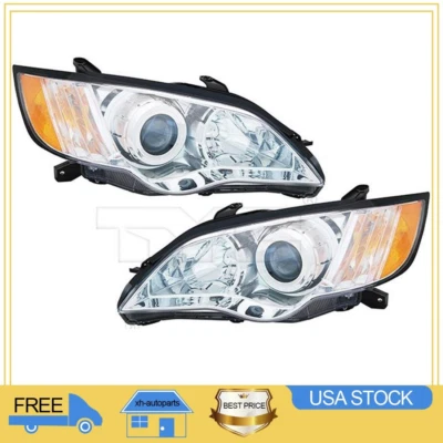 Conjunto de faros izquierdo derecho para Subaru Outback Outback 2008~2009 Foto 1 de 4