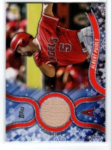2018 Topps Walmart Holiday Snowflake Relics #RAP Albert Pujols - Picture 1 of 1