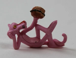 Figura de PVC Pink Panther 1995 con sándwich de hamburguesa de Yolanda 2,35" (6 cm.) - Imagen 1 de 7