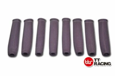 6" Spark Plug Wire Boots Heat Protector Sleeve Shield Insul-boots 8 cyl Purple — 第 1/4 张图片