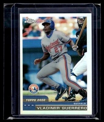 2000 Topps Chrome Refractor #181 Vladimir Guerrero Expos HOF *EX* - Image 1 of 2