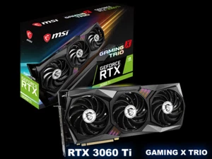 MSI GeForce RTX 3060 Ti GAMING X TRIO 8GB non-LHR GDDR6 PCIe 4.0 Non-LHR DLSS - Afbeelding 1 van 1