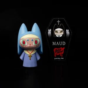 UNBOX BADMEAW MAUD TTE / PIN SET SPECIAL EDITION VINYL Designer Figure H4inch - Picture 1 of 5