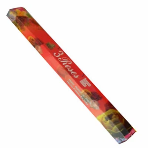 20 Sticks 3 Roses Räucherstäbchen Sree Vani Wohnen Dekoration Aroma Meditation - Picture 1 of 1