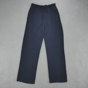 Polo Ralph Lauren Pants Mens M (32-34) Navy Blue Sleepwear Drawstring Gray Pony - Picture 1 of 16