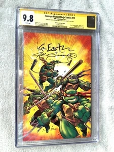 Teenage Mutant Ninja Turtles #75 CGC 9.8 Oct 2017 Two signatures & free reader - Picture 1 of 12