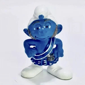 Smurfs Gutsy Smurf 20732 Scottish Scotland Figurine Schleich Smurf Figure Toy - Picture 1 of 10