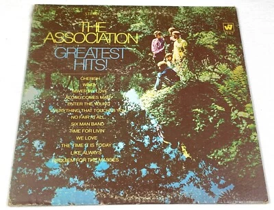 THE ASSOCIATION Greatest Hits LP VG+ Vinyl Warner Brothers WS 1767 1968 - Image 1 of 4