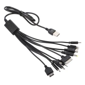 10 in 1 10 in 1 Multi Charging Cable with 10 Ports Multiple Charging Cord  MP4 - Picture 1 of 12