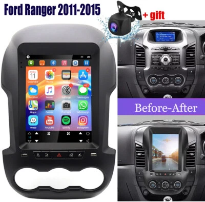 For Ford Ranger 2011-2015 CarPlay Android 13 Head Unit Car Stereo Radio + Camera - image 1 of 4