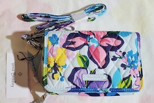 VERA BRADLEY RFID 3 in 1 CROSSBODY Wristlet Bag Purse MARIAN FLORAL Flowers $75 - Picture 1 of 7