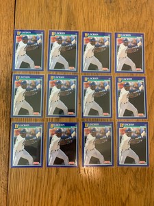(12) 1991 Score #5 Bo Jackson Kansas City Royals Baseball Card