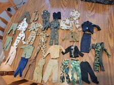 Lot of Vintage Gi Joe Hasbro & Other brand Action Figure Clothes 40+ pieces