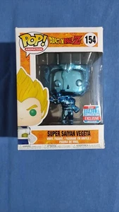 Funko Pop Super SAIYAN Vegeta Chrome 154 Dragonball Pokemon Naruto DAMAGED BOX - Imagen 1 de 7