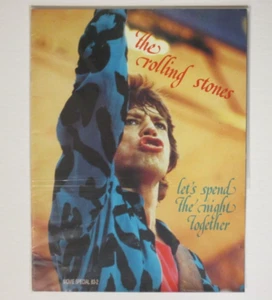Rolling Stones Book - Let's Spend The Night Together - Movie Program ! - Picture 1 of 2