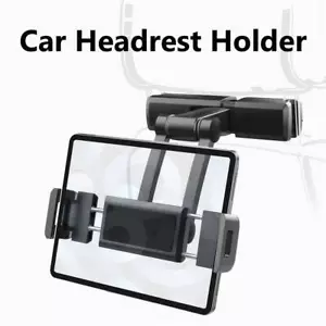 Car Backseat Headrest Holder Mount For iPad Tablet Phone For Samsung Universal F - Picture 1 of 8