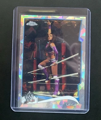2014 Topps Chrome WWE Atomic Refractor Layla #79 - Image 1 of 2