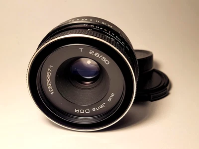 SERVICED MINT M42 Carl Zeiss Jena Tessar 2,8/50  LENS - Bild 1 von 4