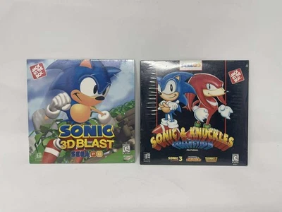 Sonic 3D Blast - Sonic & Knucles Sega PC - JACK IN THE BOX Promo Videojuego 1995 Foto 1 de 2