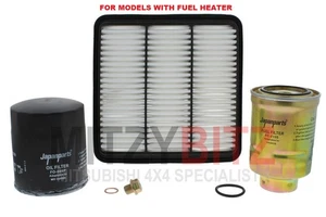 Quality Air Oil Fuel Filter Service Kit for Mitsubishi L200 KB4T Series 4 2.5D - Picture 1 of 5