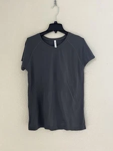 Athleta Momentum Seamless Tee Gray Size XL NEW - Picture 1 of 4