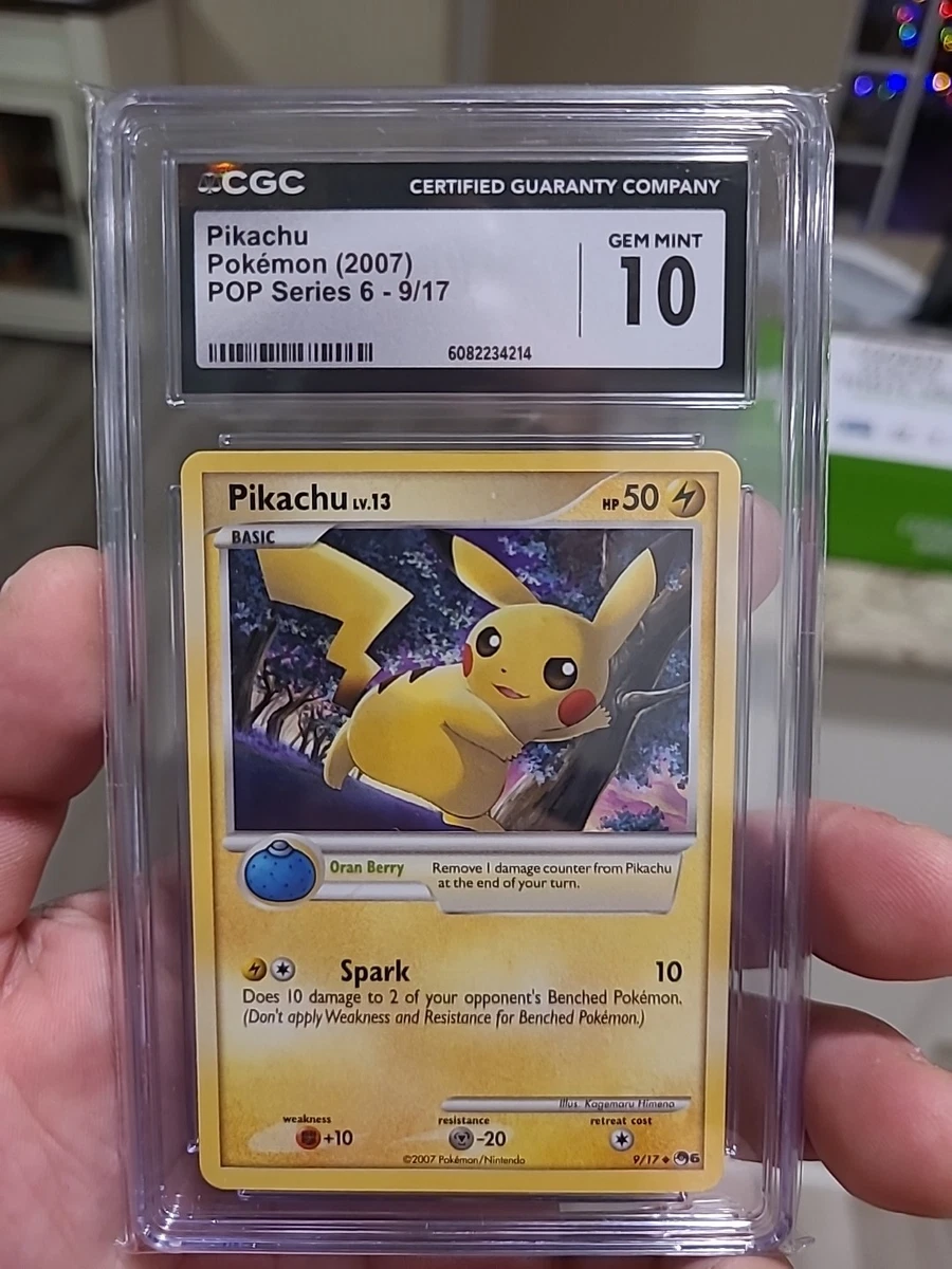 Pokémon TCG Grade 10 Pikachu Individual Collectible Card Game